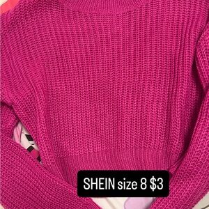 SHEIN girls Sweaters